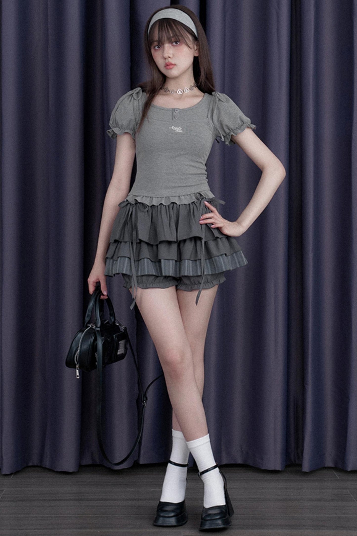 Sweet Lust Bubble Sleeve Top