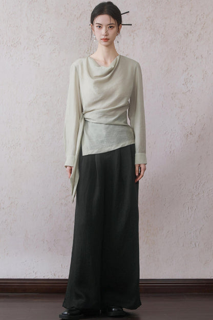 Effortless Elegance Wide Leg Pants