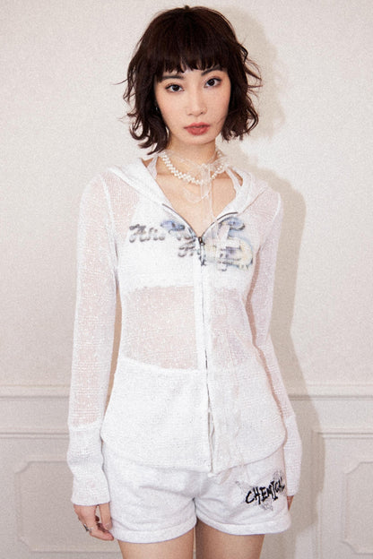 Beaded Lace Cardigan