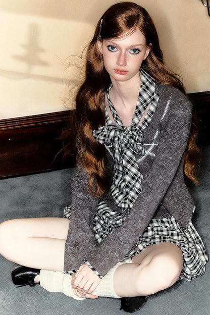 Patchwork Pearl Skirt Set-Up