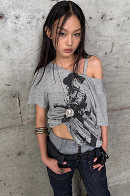 Color Block Slim Fit Jeans