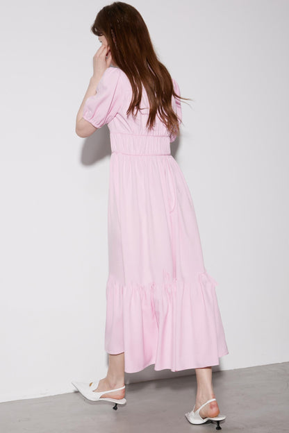 Bow Hem Summer Dress