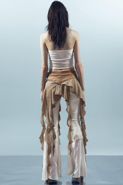 Ruffled Patchwork Curtains