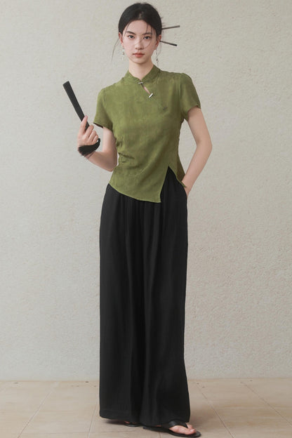 Summer Green Tea Top