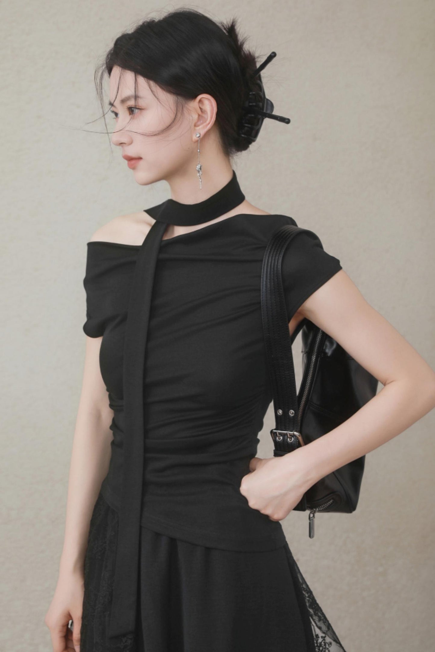 Flutter Drawstring T-Shirt