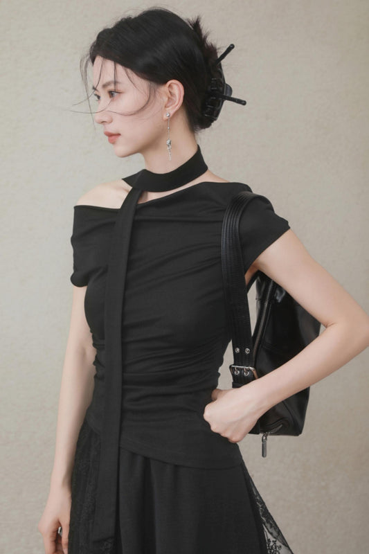 Flutter Drawstring T-Shirt