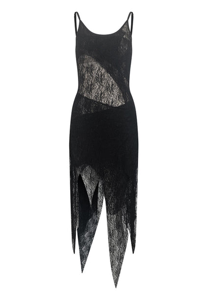 Summer Black Lace Dress