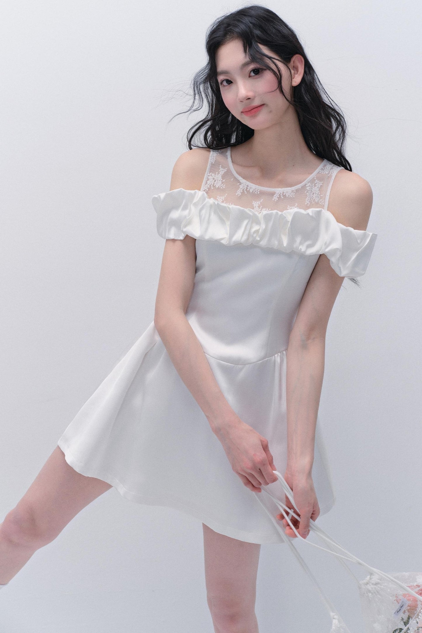 Lace Patchwork Dress