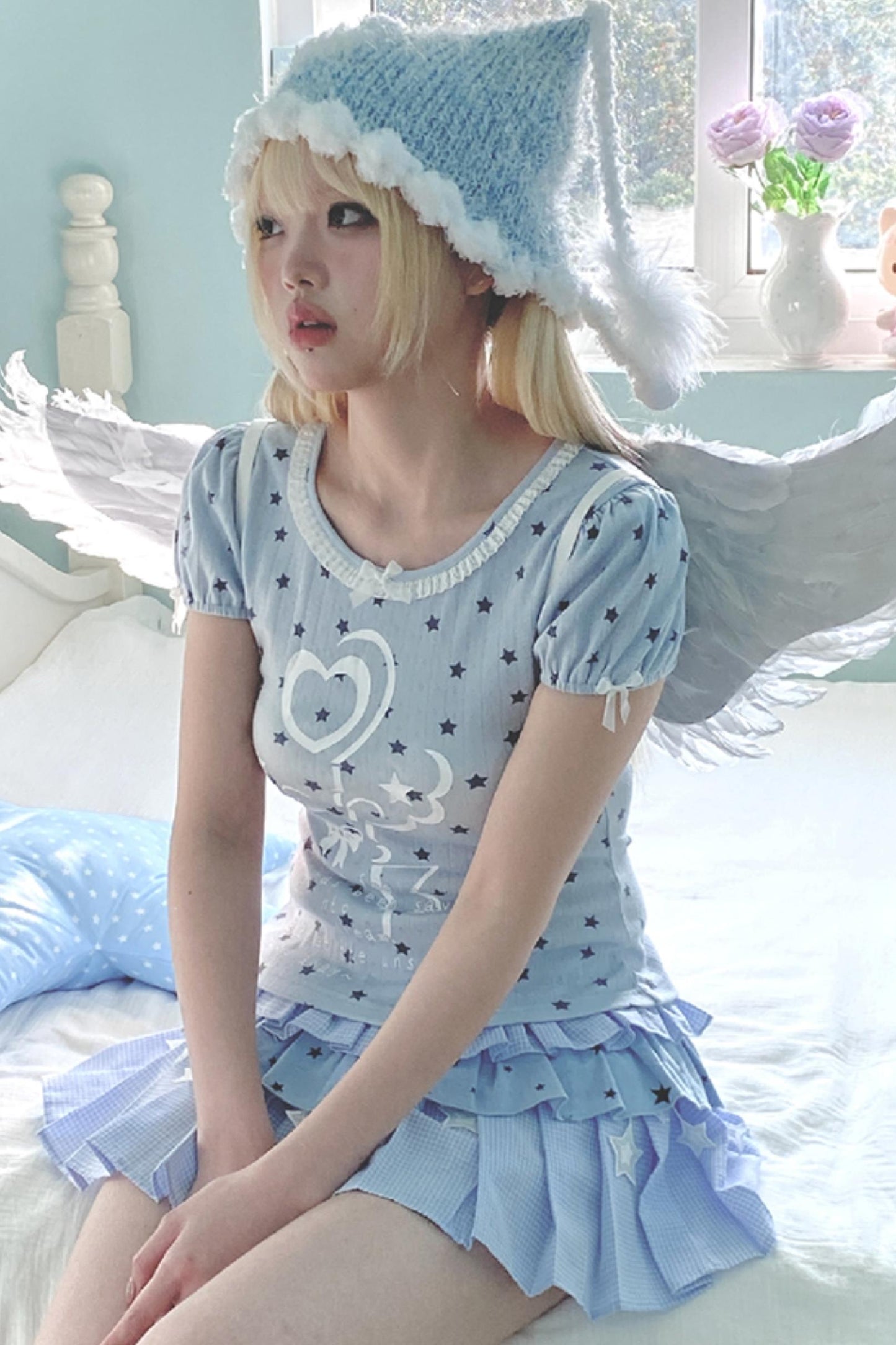 Blue Slim Magic T-Shirt