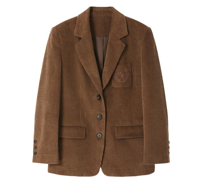 Brown Corduroy Blazer