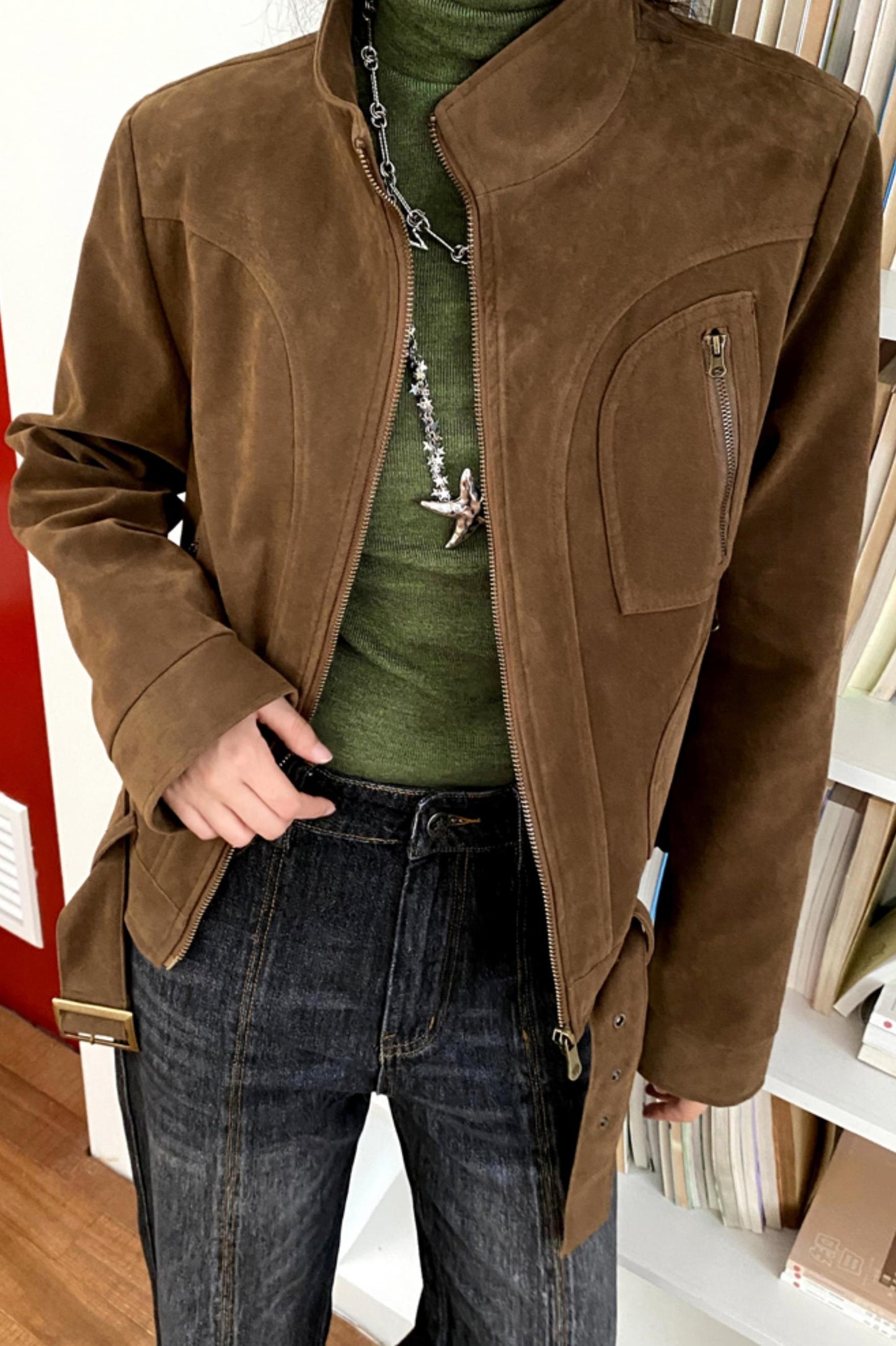 Legacy Suede Leather Jacket