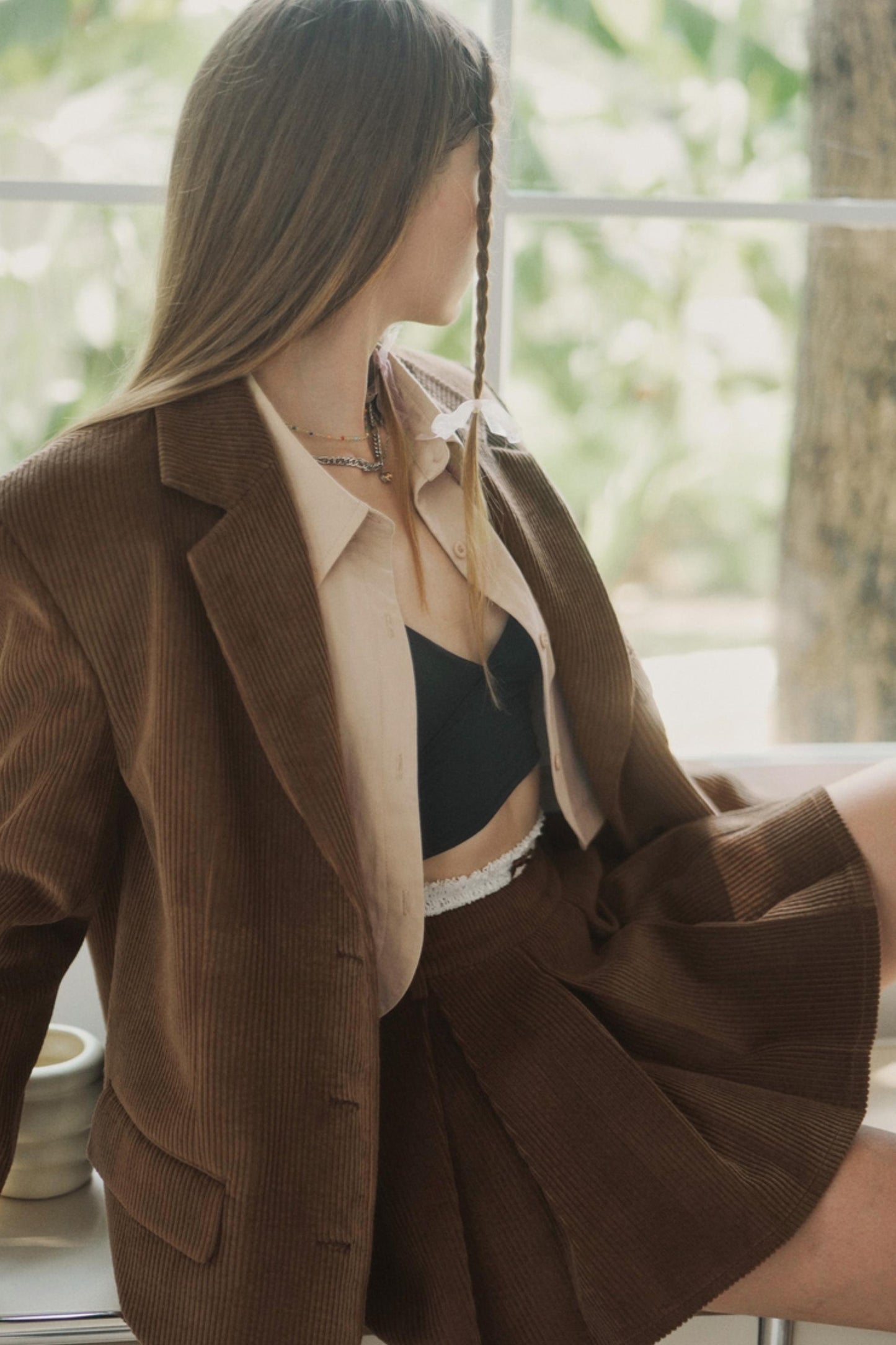 Brown Corduroy Blazer