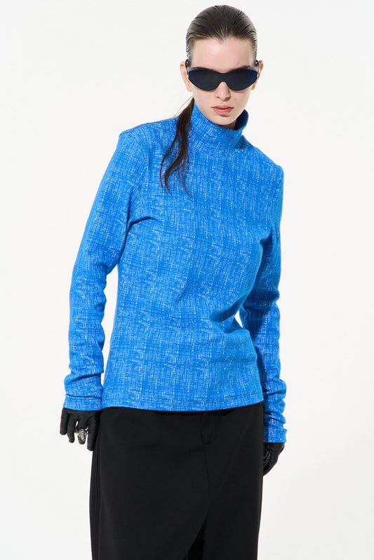 Minimalist Stand Collar Tee