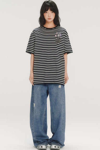 Modern Oversize Crew Neck Tee