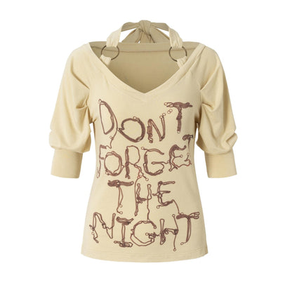 Bubble Sleeve T-Shirt