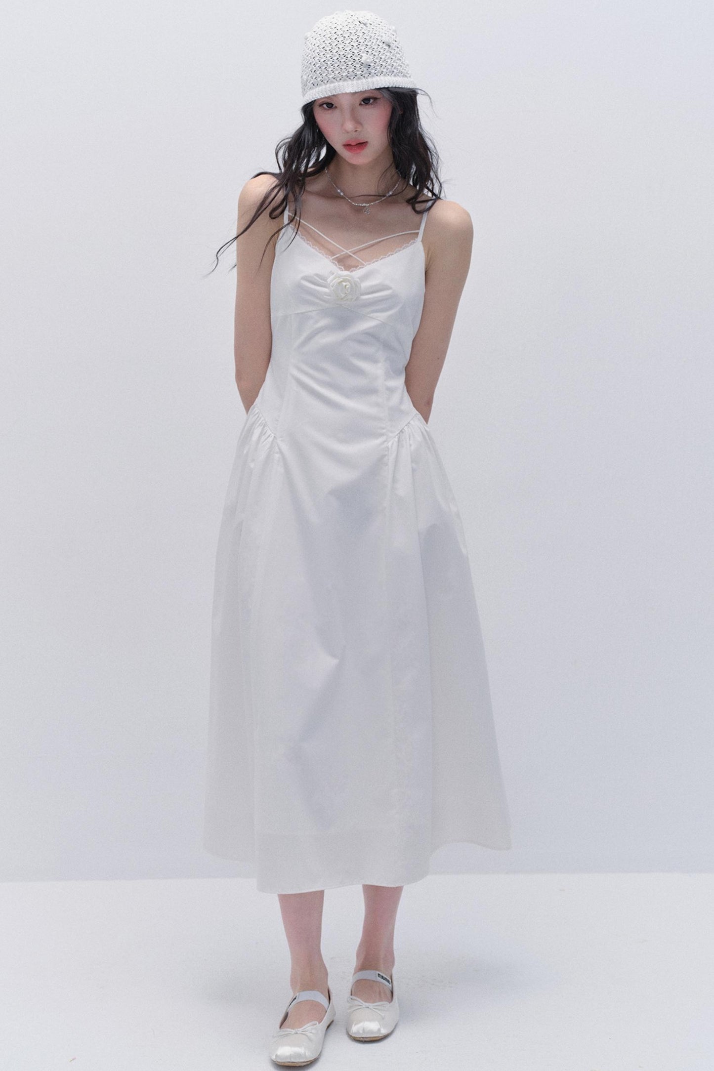 Moonlit Halter Elegance Dress