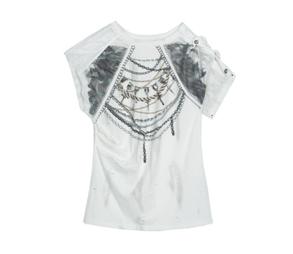 Chain Print Tee