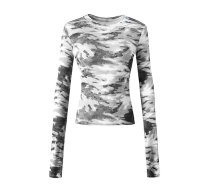 Winter Camo Top