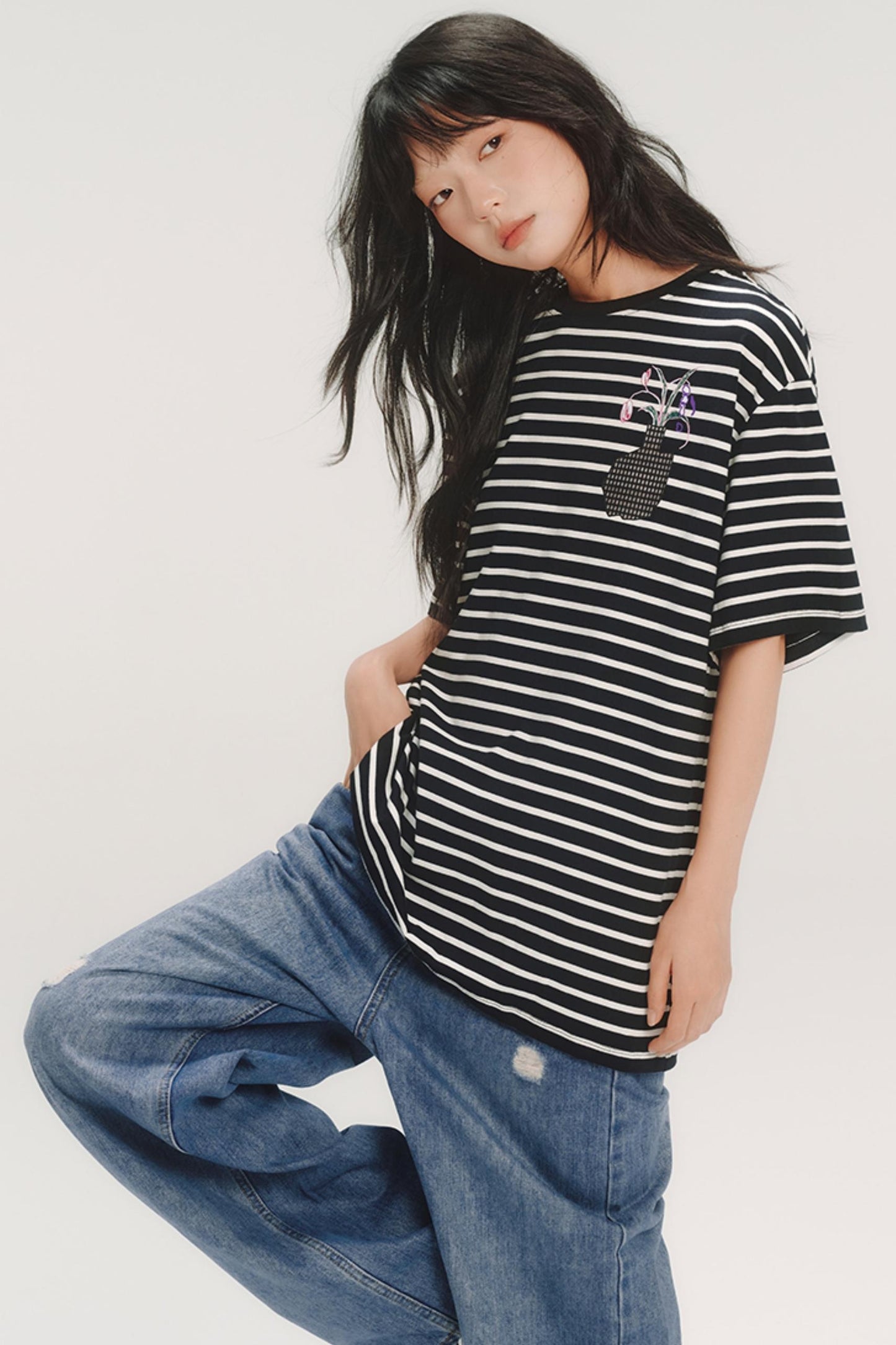 Modern Oversize Crew Neck Tee