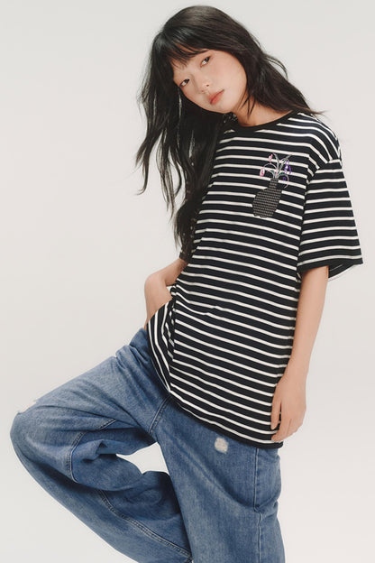 Modern Oversize Crew Neck Tee