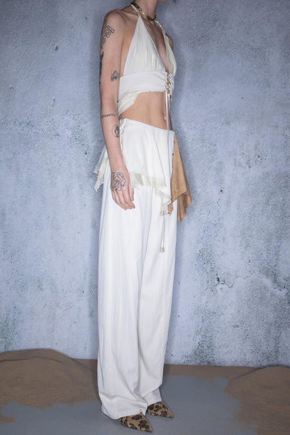 Comfort Wide-Leg Pants