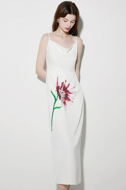 Backless Halter Dress