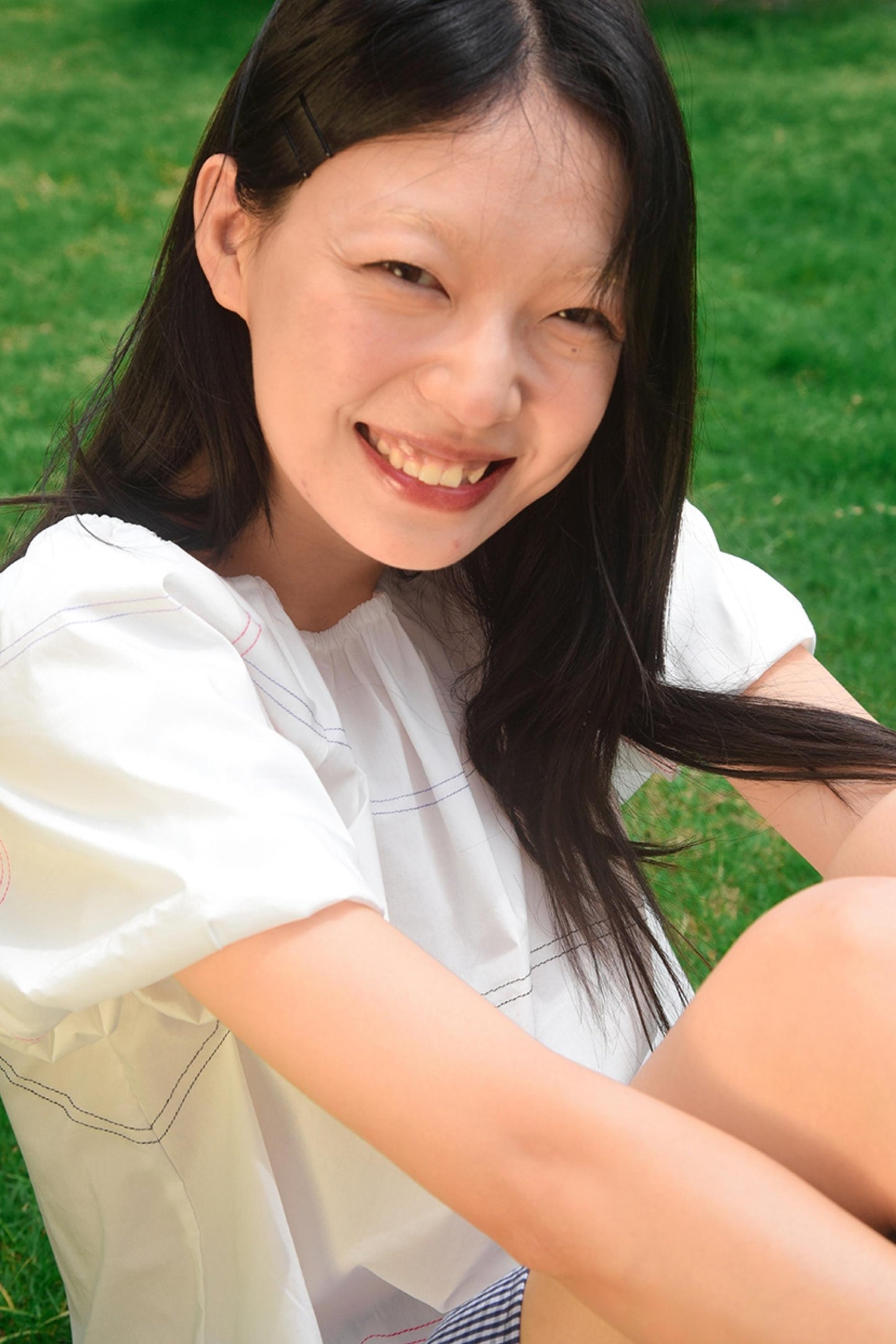 Blocked Neckline Tee