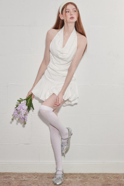 French Summer Puff Dress