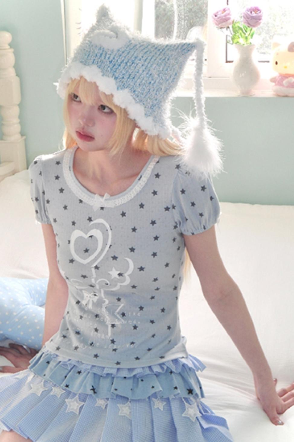 Blue Slim Magic T-Shirt