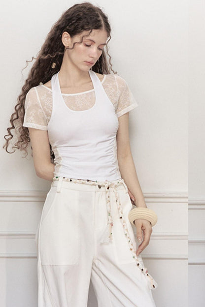 Irregular Gemstone Waist Chain