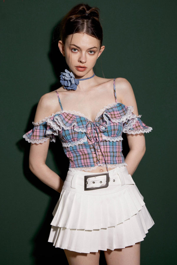 Vintage Plaid Camisole