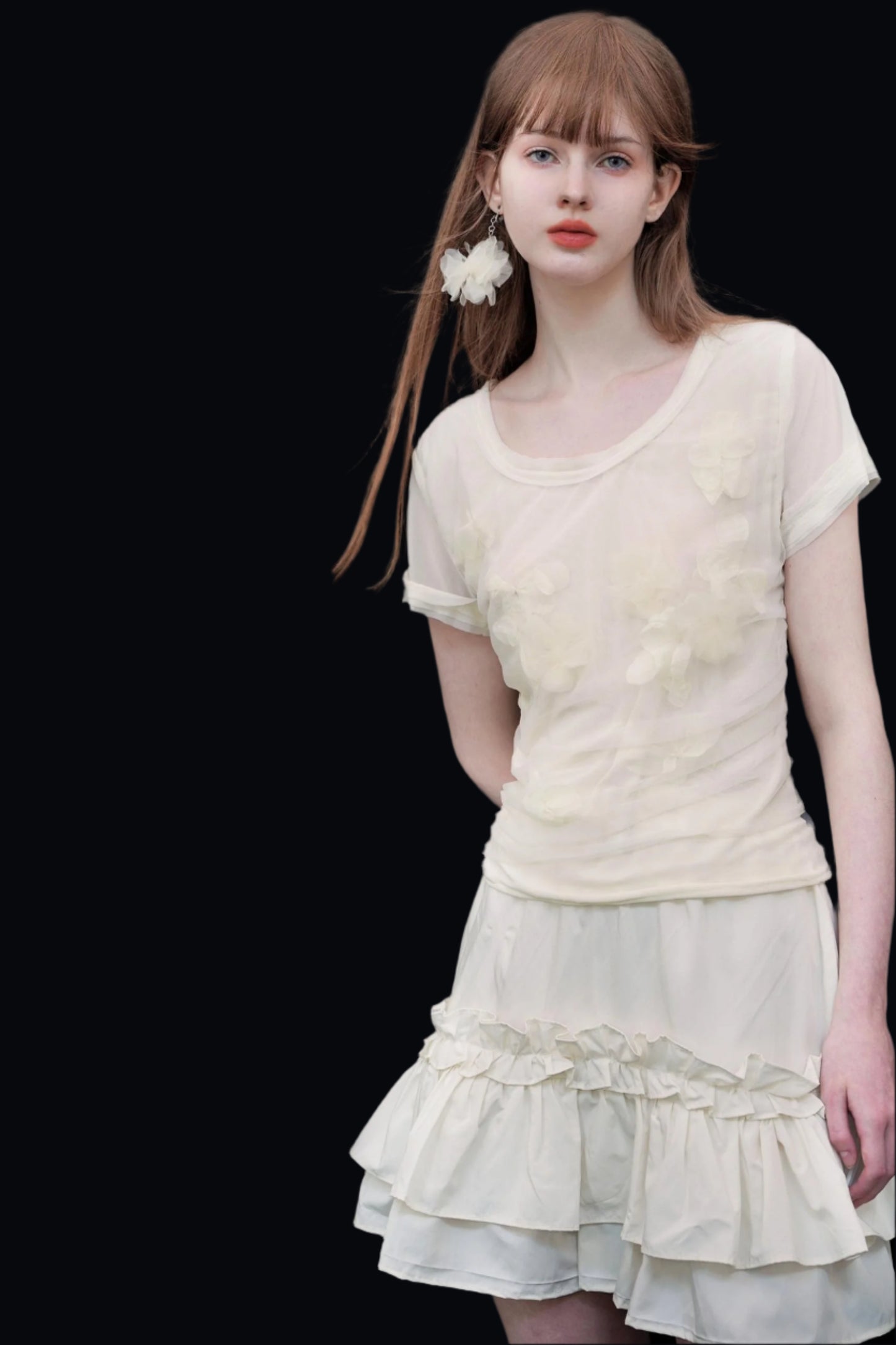 Summer Blossom Tee Skirt Set-Up