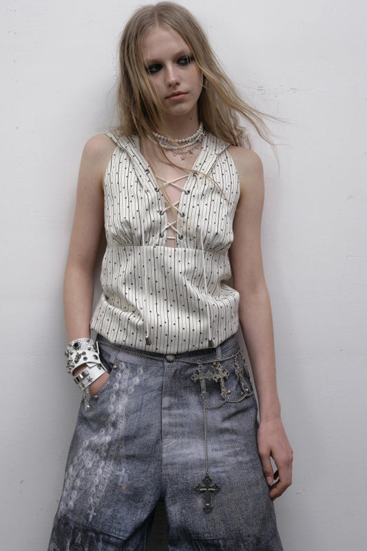 Witchy Sleeveless Top