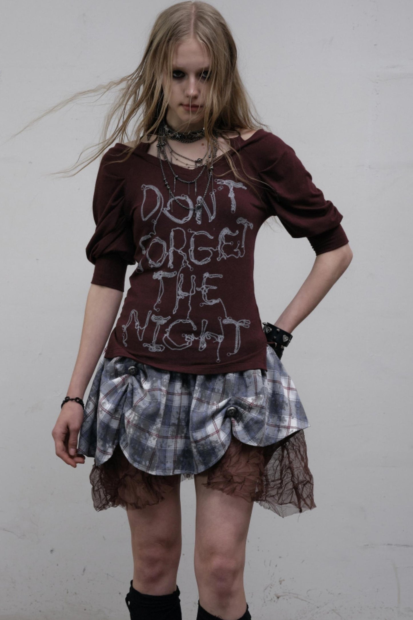 Bubble Sleeve T-Shirt