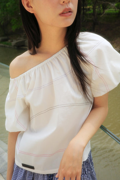 Blocked Neckline Tee