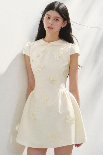 Floral Maiden Poncho Dress