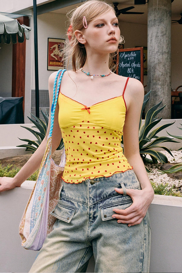 Charming Mesh Cami Top