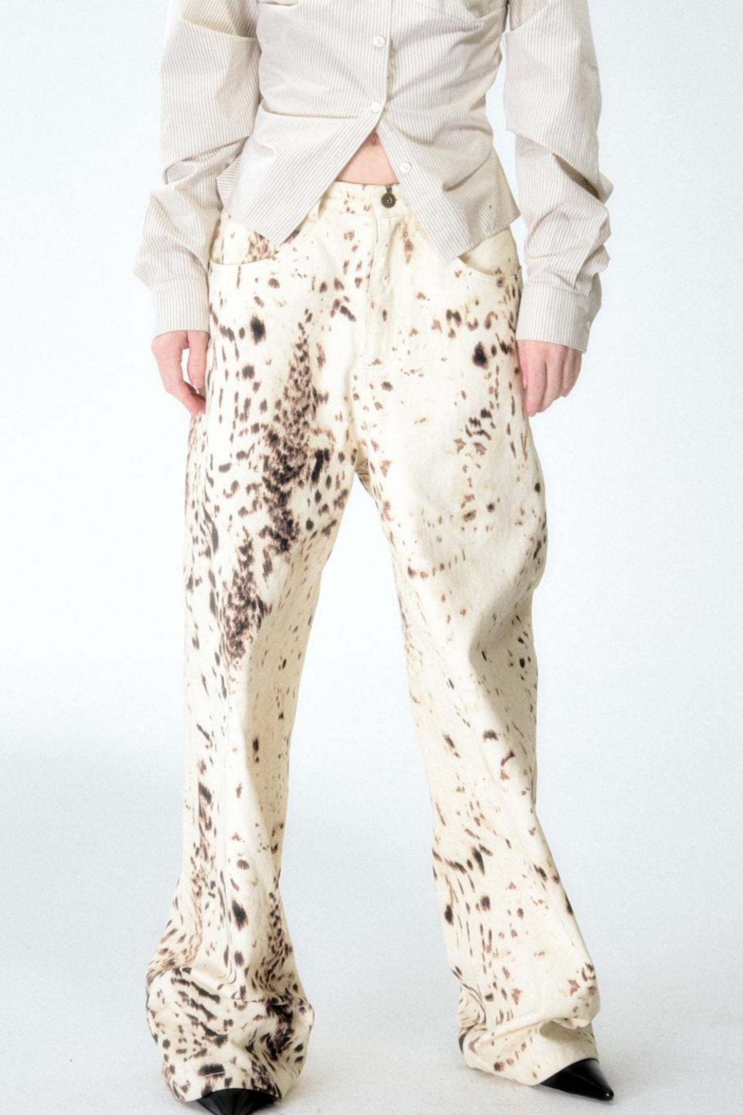 Wild Spice Wide-Leg Jeans