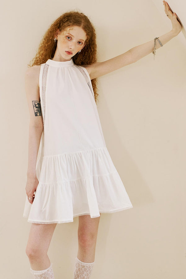 Summer Lace Layered Dress