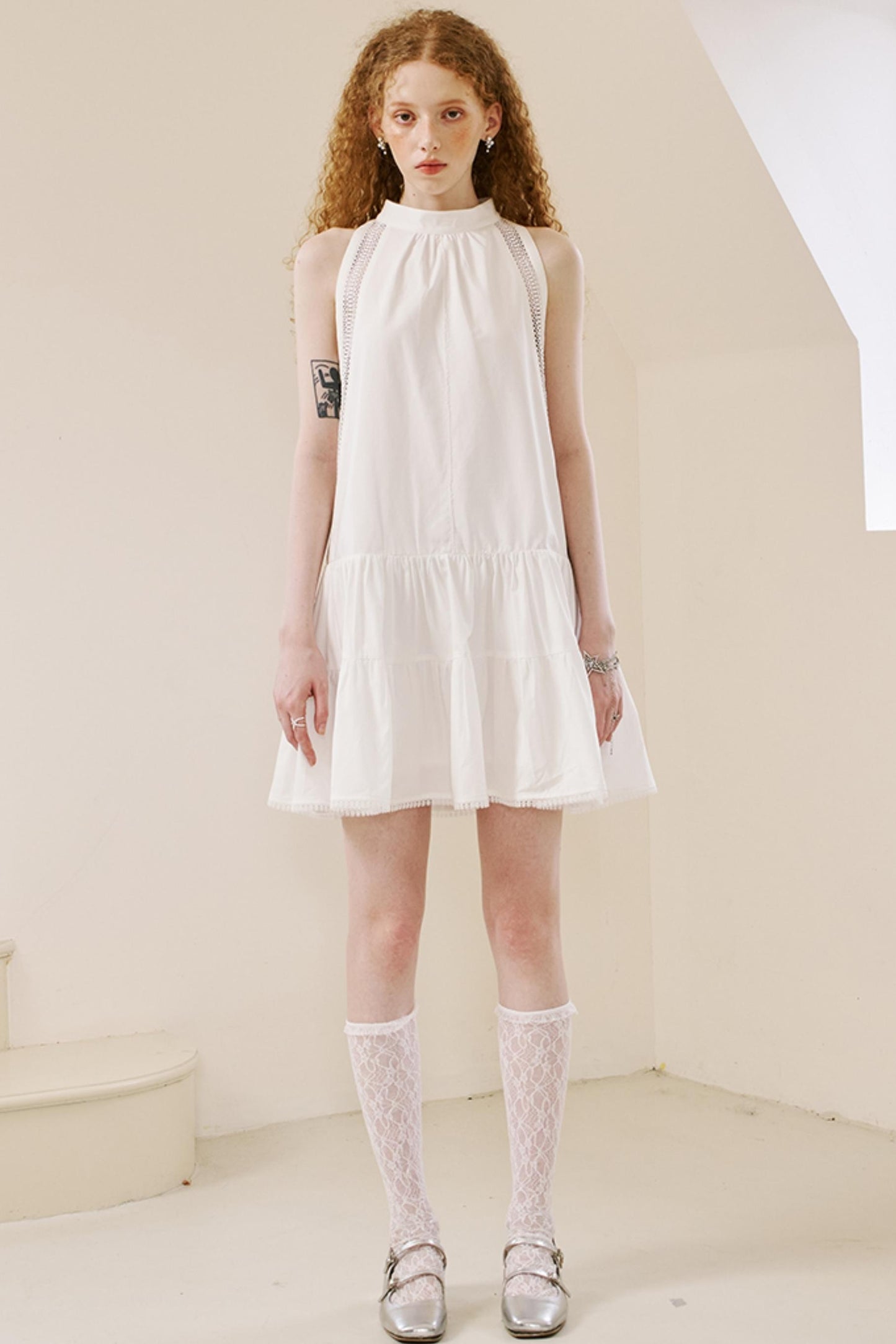 Summer Lace Layered Dress