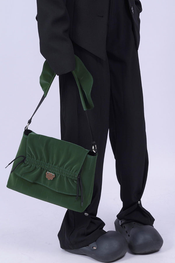 Chic Green Crossbody Bag