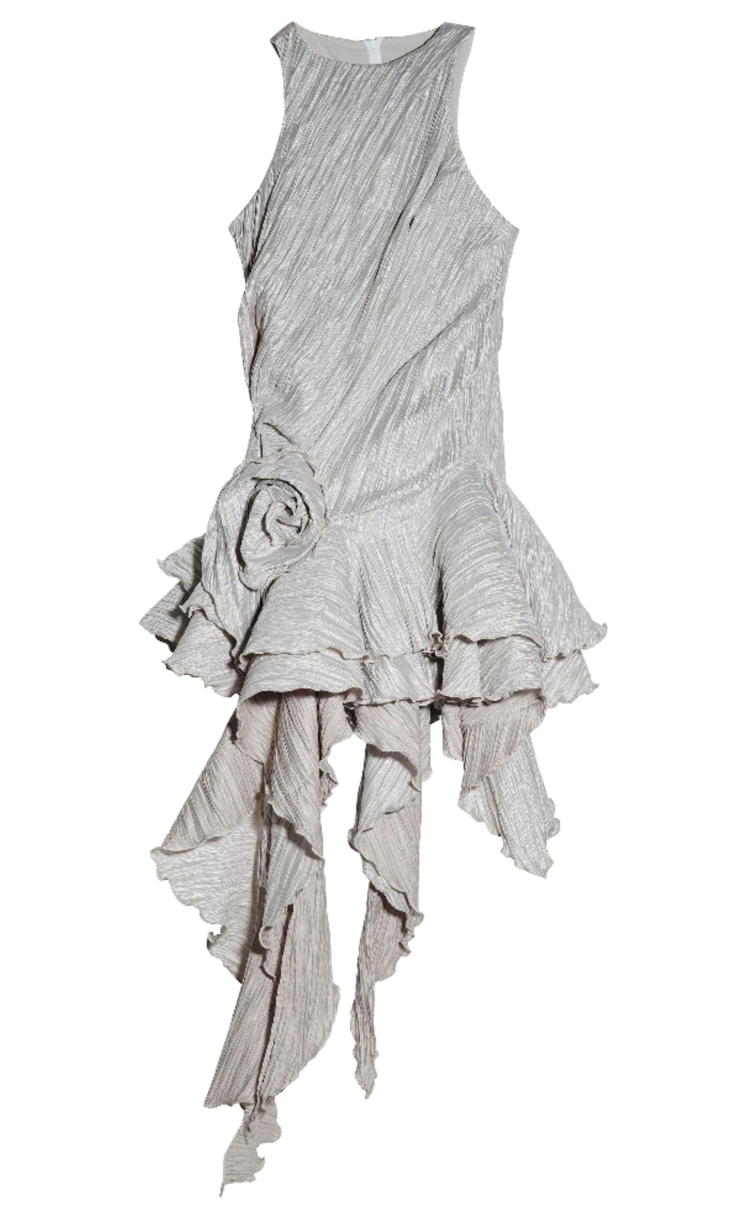 Pleated Floral Dress