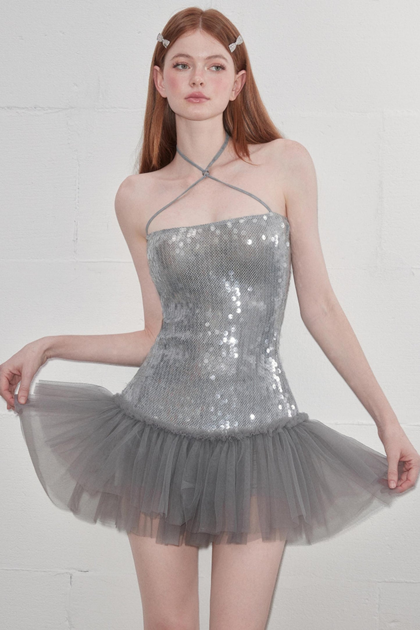 Vintage Princess Sequin Dress