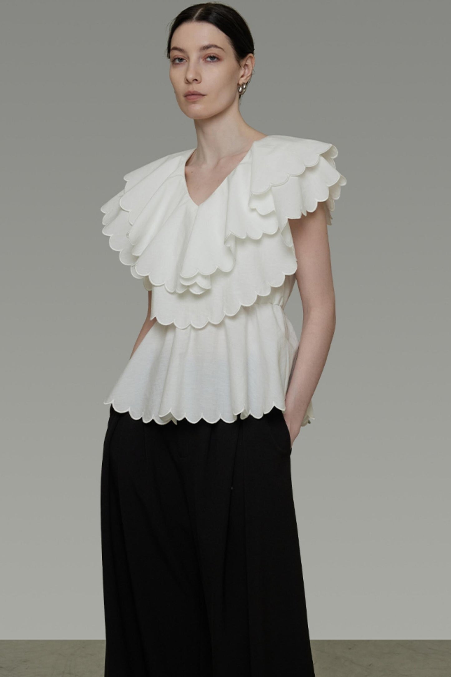 Summer Ruffle Blouse