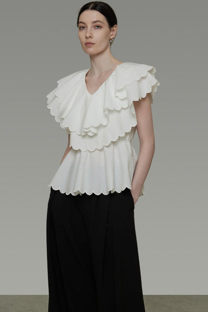 Summer Ruffle Blouse