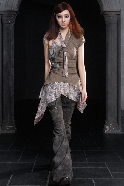 Vintage Alien Denim Trousers