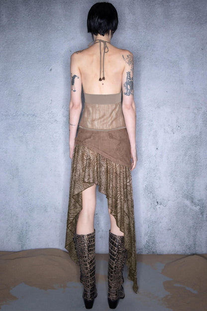 Leaf Beaded Cotton Camisole