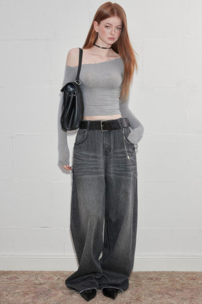 Sensual Lace-Trimmed Top