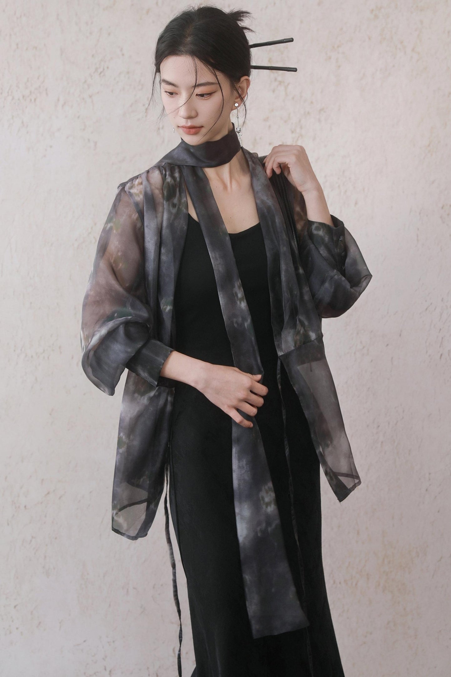 Purple Halo Mesh Jacket