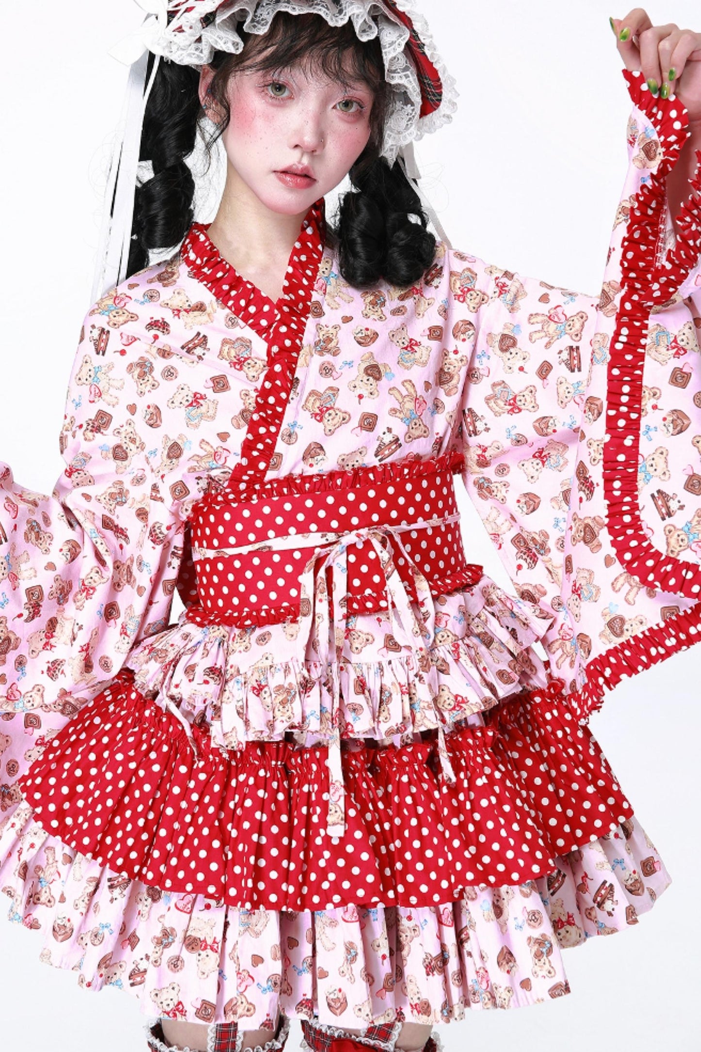 Retro Lolita Kimono Blouse